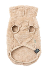 Turtle Teddy Sweater - Beige -FINAL SALE NO RETURNS OR EXCHANGES