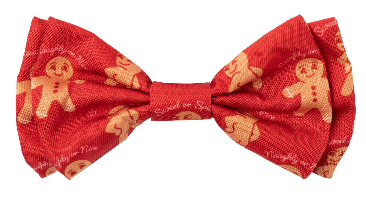 Naughty Ginger Christmas Bow Tie