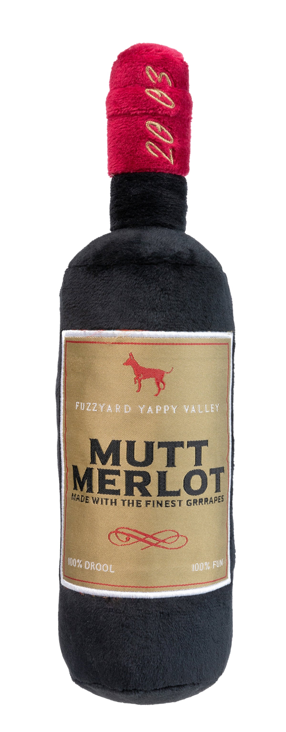 Mutt Merlot - Dog Toy