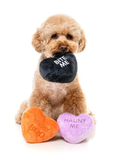 Spooky Candy Hearts 3PK Dog Toy