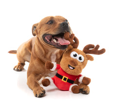 Reggie Claus Reindeer - Christmas - Dog Toy