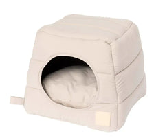 FuzzYard Life Cat Cubby - Sandstone