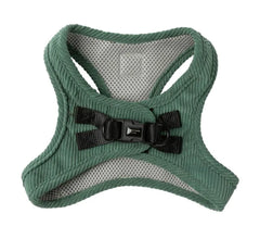 FuzzYard Life Corduroy Step In Harness - Myrtle Green