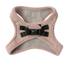 FuzzYard Life Corduroy Step In Harness - Soft Blush