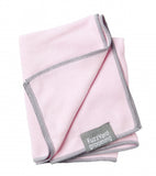 Microfibre Drying Towel For Puppies,  Pink With Grey Trim