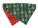 Merry Pizzamas Christmas Bandana