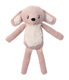 FuzzYard Life Corduroy Cuddler Bunny Dog Toy - Soft Blush