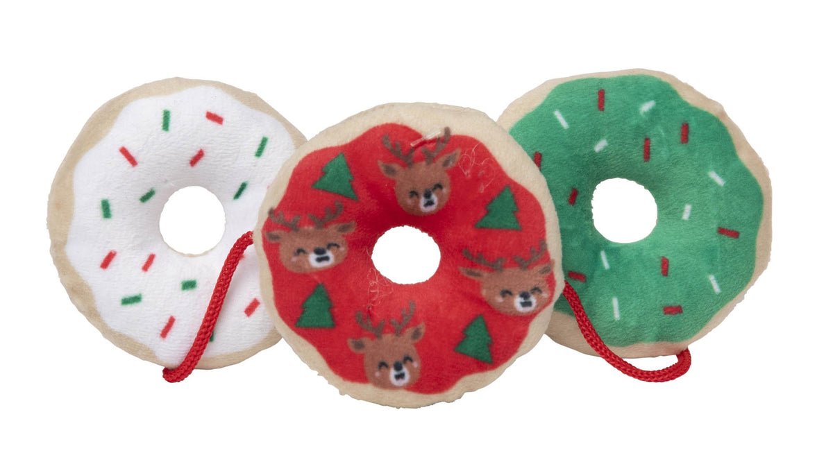 Christmas Donuts Cat Toy