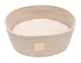 FuzzYard Life Rope Basket Bed - Sandstone